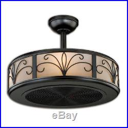 21 New Bronze 4 Light Indoor Ceiling Fan with Light Kit