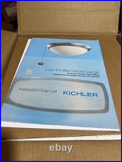 338200NI LED Fan Light Kit by Kichler Brushed Nickel