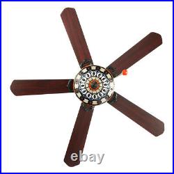 52 Ceiling Fan with Light Kit Remote Control Indoor Living room 3 Speed Change