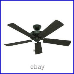 52 Noble Bronze LED Indoor Ceiling Fan with Light Kit