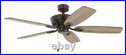 52 Oil Rubbed Bronze LED Indoor Ceiling Fan with Light Kit