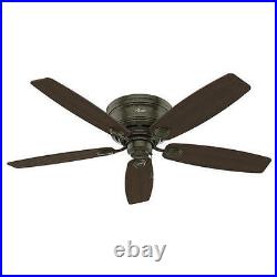52 Provencal Gold LED Indoor Ceiling Fan with Light Kit
