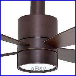 54 Casablanca Contemporary Ceiling Fan, Brushed Cocoa Integrated Light Kit