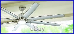 72 Large Windmill Ceiling Fan LED Light Kit & Remote Industrial Home Lighting