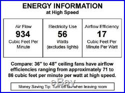 Allen + roth Eastview 23-in Bronze Ceiling Fan with Light Kit & Remote #LP8074LAZ