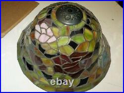 Astoria Grand Diane Rosebush 3 Bowl Tiffany Ceiling Fan Light Kit MEY1158