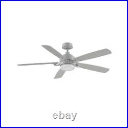 Benito v2 52 in. Integrated LED Matte White Ceiling Fan with Light Kit & Remote
