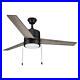 CARRO Ceiling Fan With Light Kit 3-Speeds Reversible Rotation Pull Chain Gray
