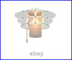 CasaFan ceiling fan add on light kit one light luminaire for ceiling fans