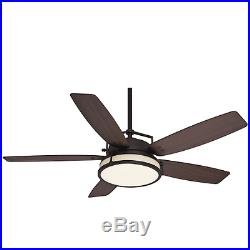 Casablanca 59114 56 Ceiling Fan Light Kit, Blades, and Wall Control Included