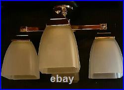 Casablanca ceiling fan light kit K4W-2 polished brass with glass included