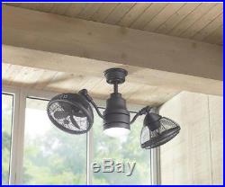 Ceiling Fan LED Light Kit 42 in. 4-Blades Remote Control Espresso Bronze