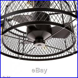 Ceiling Fan Light Fixture Vintage Chandelier Kit Kitchen Living Room Dimmable