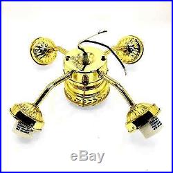 Ceiling Fan Light Kit 5-Lamp Polished Brass Fitter _236-L03PB