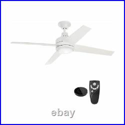 Ceiling Fan Light Kit 52 in LED Indoor White Google Assistant Alexa 4 Blades
