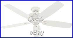 Ceiling Fan Light Kit Crown Canyon 52 In. LED Outdoor Home Decor Fresh White