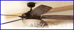 Ceiling Fan With Light Kit Remote 70 Indoor Oil Rubbed Bronze For Large Rooms