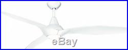 Ceiling Fan With Light Kit White 3 Blade Wall Control Smart Wifi Indoor LED 56in