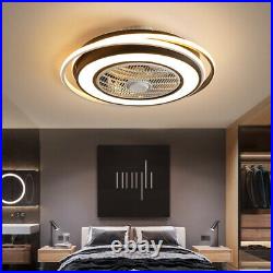 Ceiling Fan With Light kit Remote Control Dimmable LED Modern Lamp Bedroom