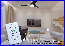 Ceiling Fan and Light Wall Control Ceiling Fan Remote Control Kits with Adjustab