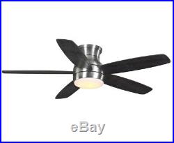 Ceiling Fan with Integrated LED Light Kit 52 Brushed Nickel Remote Color Changing