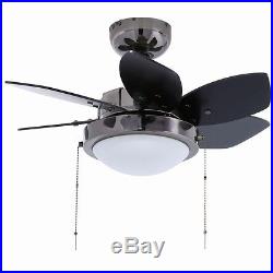 Ceiling Fan with Light Kit Westinghouse Quince 24, Reversible Six Blade Indoor