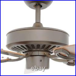 Ceiling Fan with Remote Control 60 in. Roman Bronze Vento (Light Kit Compatible)