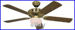 Ceiling fan Classic ROYAL 132 cm / 52 Brass polished with included light kit