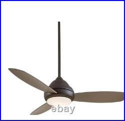 Concept I Ceiling Fan with Light Kit in Traditional Style 17.5 inches tall