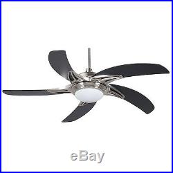 Concord 52STG5E Stargate 52 5 Blade Indoor Ceiling Fan with Light Kit Downrod