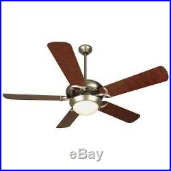 Craftmade CIU52BN5 Civic Unipack 52 Ceiling Fan With Pull Chain And Light Kit
