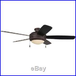 Craftmade HE52OBG5-CFL Helios 52 Ceiling Fan With Pull Chain And Light Kit