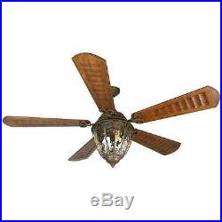 Craftmade K10338 Olivier 70 Outdoor Ceiling Fan With Remote And Light Kit