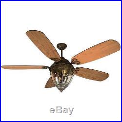 Craftmade K10522 Olivier 70 Outdoor Ceiling Fan With Remote And Light Kit