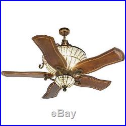 Craftmade K10663 Cortana 54 Ceiling Fan With Remote And Light Kit