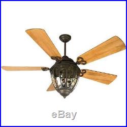 Craftmade K10731 Olivier 54 Outdoor Ceiling Fan With Remote And Light Kit