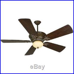 Craftmade K10744 Pavilion 54 Outdoor Ceiling Fan With Remote And Light Kit