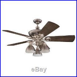 Craftmade K11065 Timarron 54 Ceiling Fan With Remote And Light Kit
