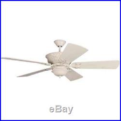 Craftmade K11247 Pavilion 54 5 Blade Outdoor Ceiling Fan with Light Kit & Blades