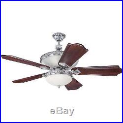 Craftmade K11252 Saratoga 56 Ceiling Fan With Remote And Light Kit