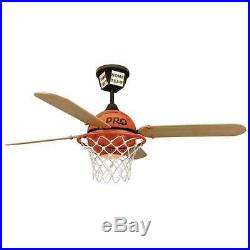 Craftmade PS52BB4 ProStar Basketball 52 Ceiling Fan With Remote And Light Kit