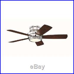 Craftmade TMPH44CH5 Tempo Hugger 44 Ceiling Fan With Remote And Light Kit