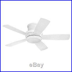 Craftmade TMPH44W5 Tempo Hugger 44 Ceiling Fan With Remote And Light Kit