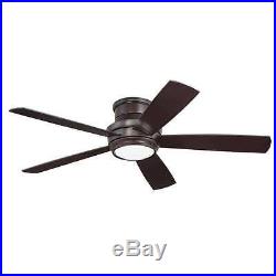Craftmade TMPH52OB5 Tempo Hugger 52 Ceiling Fan With Remote And Light Kit