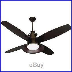 Craftmade UN52OBG4 Union 52 Outdoor Ceiling Fan With Remote And Light Kit
