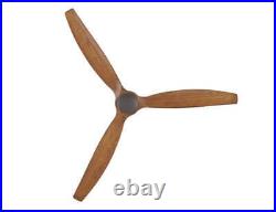 DC ceiling fan with remote Airfusion Akmani Oil Rubbed Bronze & Koa 152 cm 60