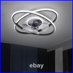 Dim LED Ceiling Fan Light Kit Bedroom Chandelier Ceiling Lamp wRemote Control