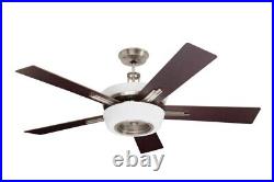 Emerson CF995BS Laclede Eco 62 5 Blade Ceiling Fan with Light Kit SEE DESC