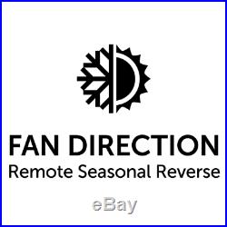 Fanimation BP220OB1-220 52 220V Ceiling Fan with Blades, Light Kit, Downrod