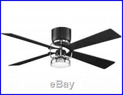 Fanimation FPS6225BL Camview 4 Blade Indoor Ceiling Fan with Light Kit and Black